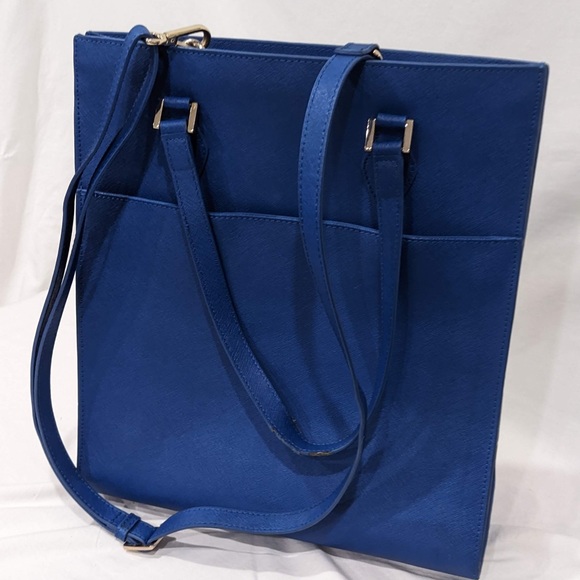 Danier cobalt blue steffiano leather bag - Picture 2 of 10